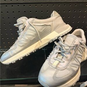 Stylish Gray Maison Margiela nylon Men's Sneakers size 44 U.S. 11